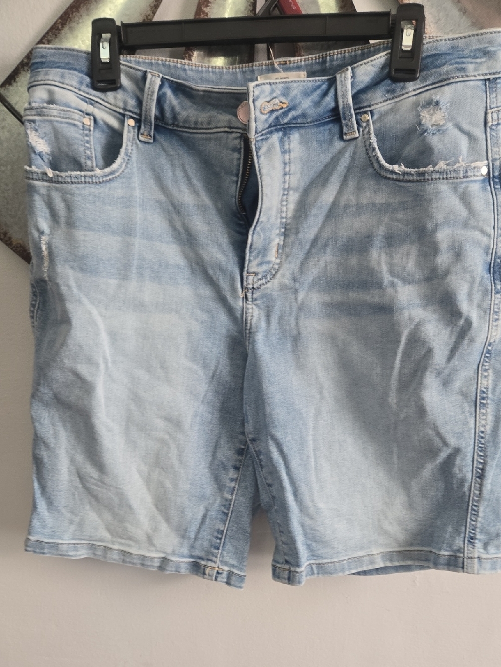Light Blue Denim Womans Shorts A Bundle